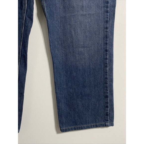 Carhartt Jeans Men's 38x32 Blue Relaxed Fit Straight Leg Mid Rise Zip Fly B18 - Picture 6 of 13